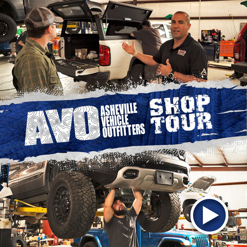 Asheville Vehicle Outfitters Shop Tour Blue Ridge Overland Gear