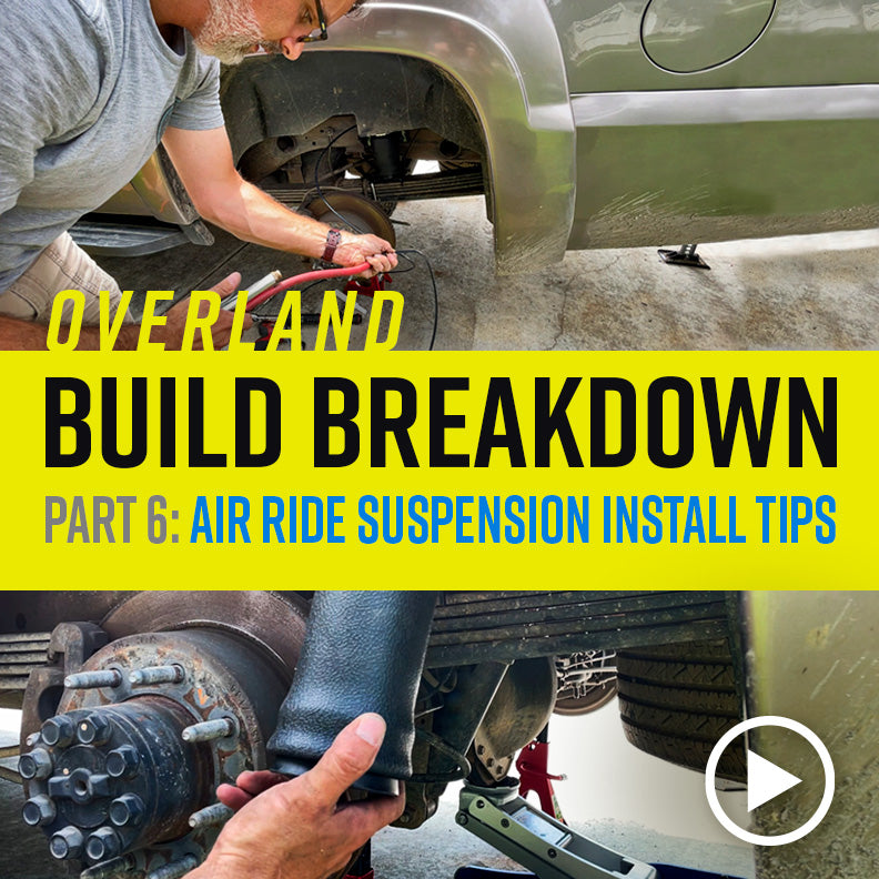 Build Breakdown Air Ride Suspension Install Tips (Pt. 6) Blue Ridge