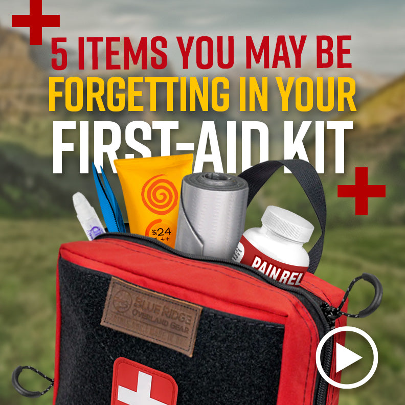 5 Items You May Be in Your Overlanding First Aid Kit Blue