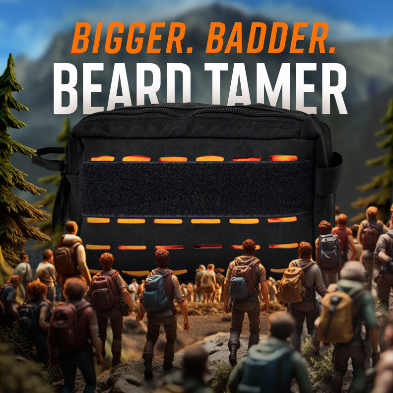 Bigger. Badder - Beard Tamer! by Blue Ridge Overland Gear
