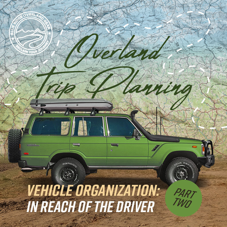 Vehicle organization: Part Two (What's In reach of the driver)