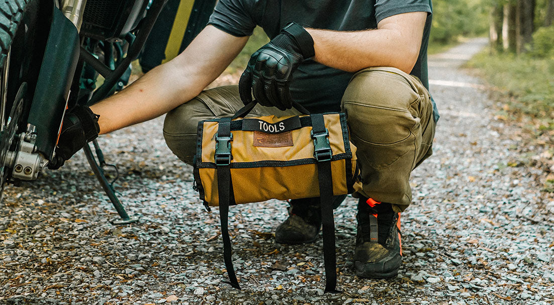 Rugged modular tool bags and tool organizers for overlanding and off-roading.