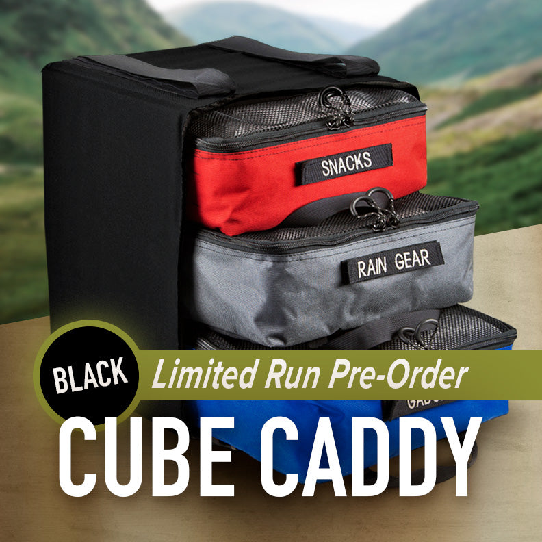 Black Cube Caddy: Pre-order (Limited Run!) – Blue Ridge Overland Gear