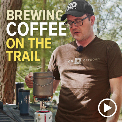 Brewing Coffee On The Trail