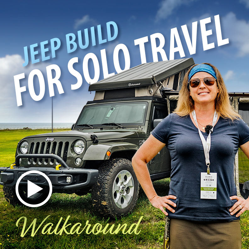 Solo Travel Jeep Build: Walkaround