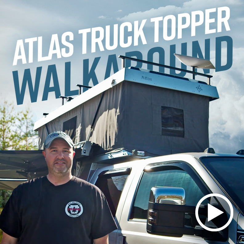 Atlas Truck Topper Walkaround with First State Overland – Blue Ridge ...