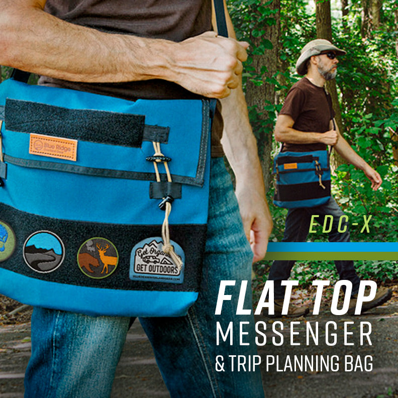 New: Flat Top Messenger and Trip Planning Bag