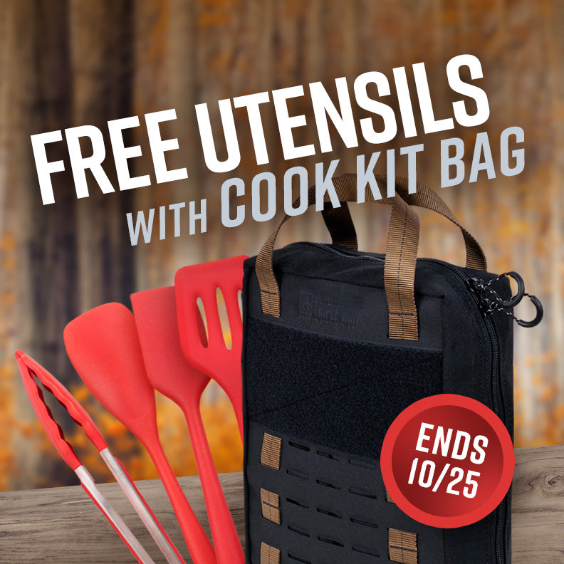 Free Utensils with Cooking Kit Bag (Ends 10/25)