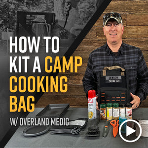 Gadget Bag As DIY Camp Cooking Kit