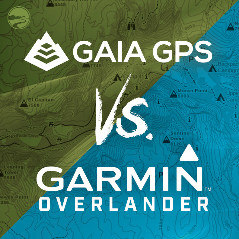 Gaia GPS vs. Garmin Overlander: Which Is Better?