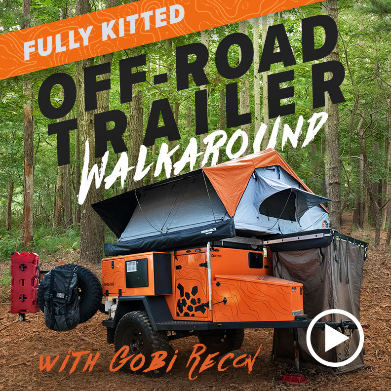 Fully Kitted Off-Road Trailer - walkaround w/ GobiRecon