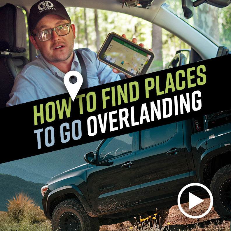 How To Find Places To Go Overlanding
