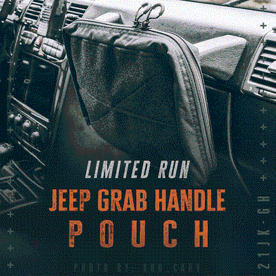 Limited Run: Jeep Grab Handle Pouch
