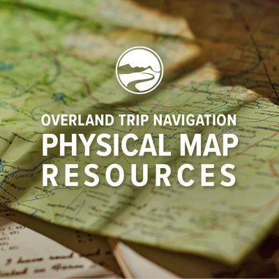 Overland Trip Navigation: Physical Map Resources