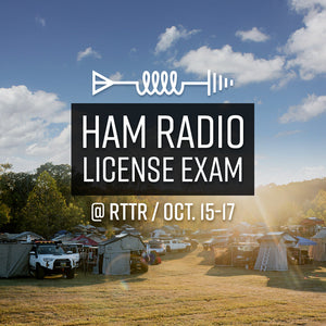 Ham Radio License Exam at RTTR 2021