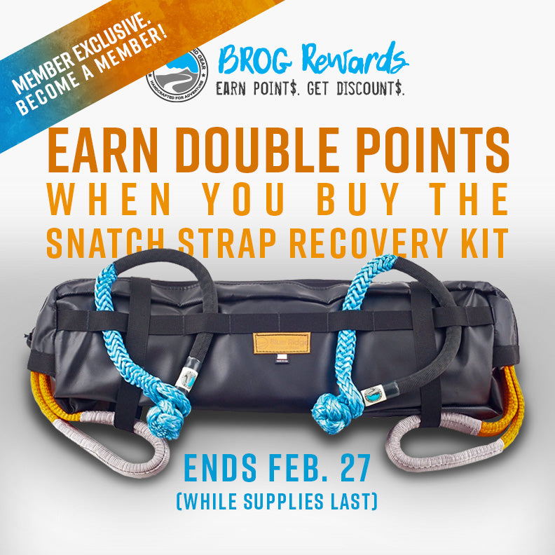 Earn Double Points: Snatch Strap Recovery Kit (Ends Feb. 27)