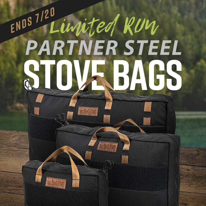 New Limited Run: Partner Steel Stove Bags