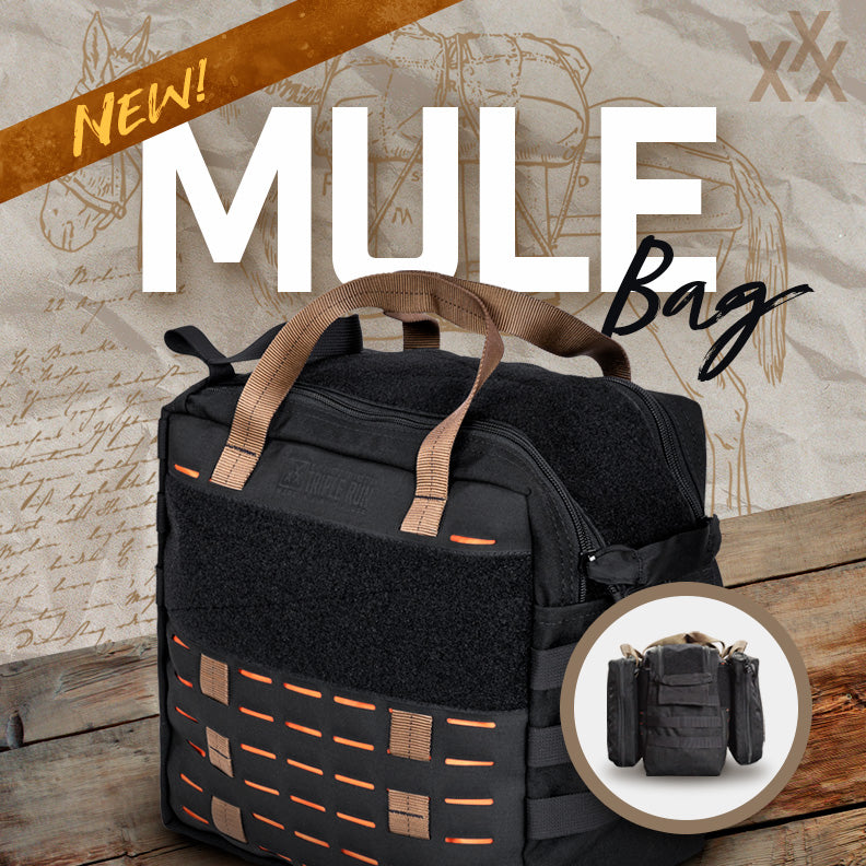 New! Triple Run: Mule Bag