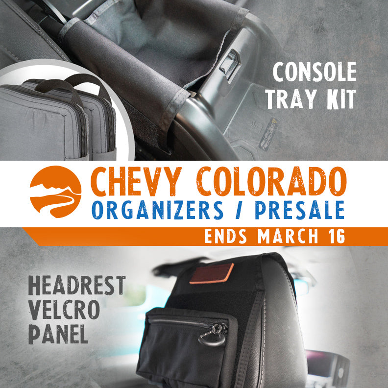 Chevy Colorado Vehicle Organizers: Presale Ends March 16
