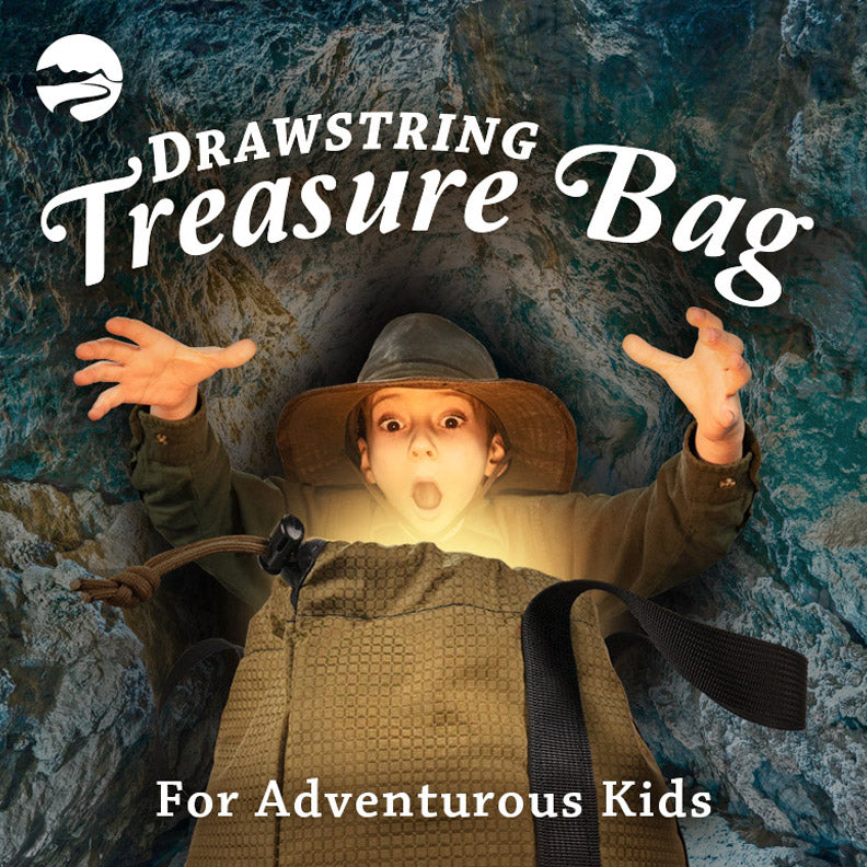 Get Your Kids Outdoors with the Treasure Bag! – Blue Ridge Overland Gear