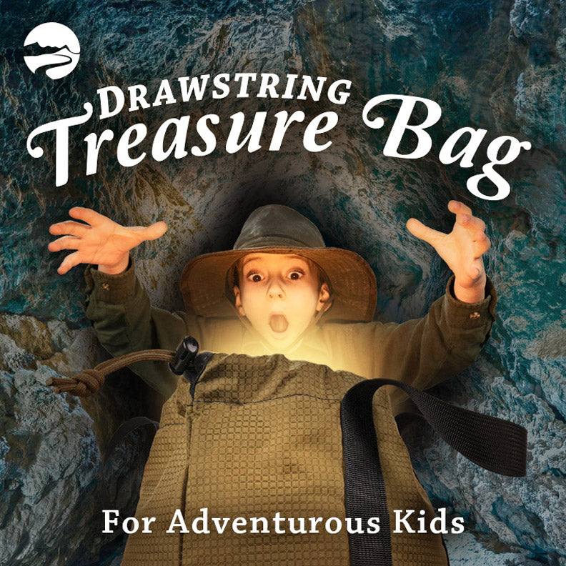 Get Your Kids Outdoors with the Treasure Bag!