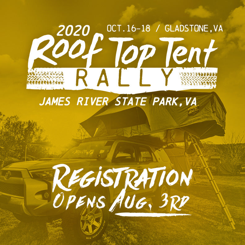 Roof Top Tent Rally 2020: Registration Opens Soon!