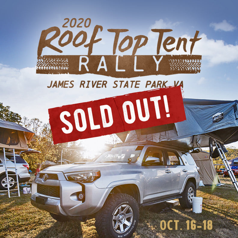 Roof Top Tent Really 2020: SOLD OUT!