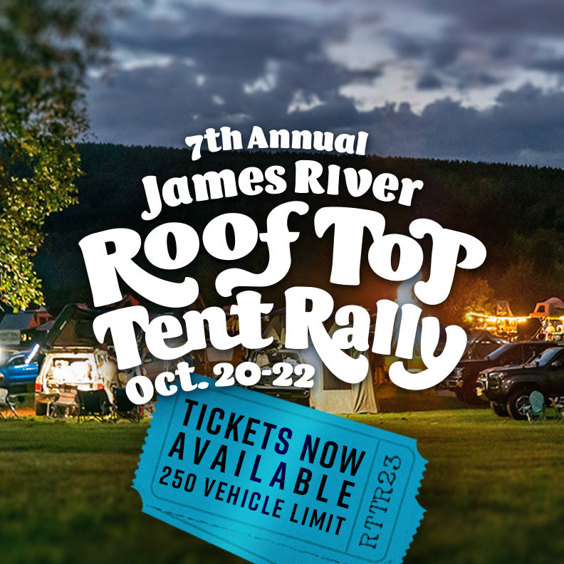 Tickets Now On Sale For the Roof Top Tent Rally 2023!