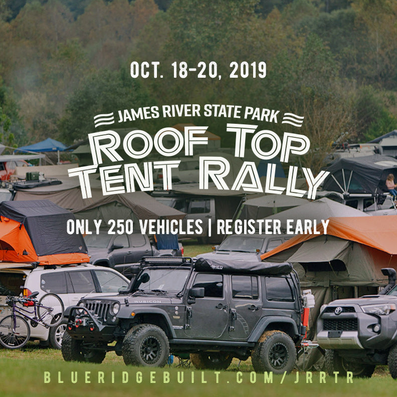 James River Roof Top Tent Rally 2019 - Oct. 18-20
