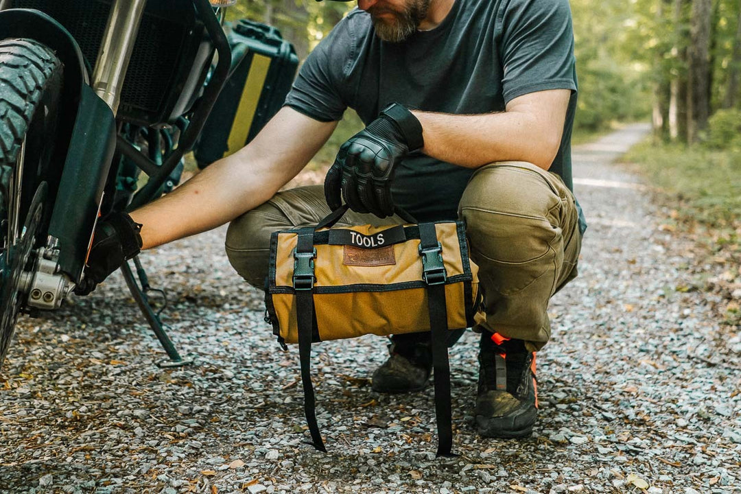 Tools organizers and tool bags for overlanding and off-road adventure. Made in the USA by Blue Ridge Overland Gear.