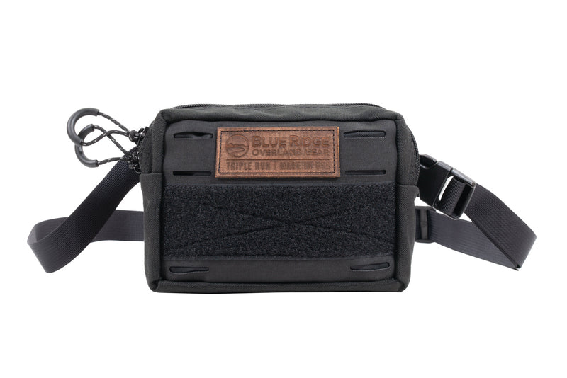 Bum Bag by Blue Ridge Overland Gear, black on black version