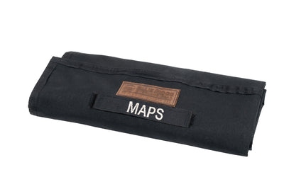 Blue Ridge Overland Gear - Map Folio with leather BROG tag and 'MAPS' label
