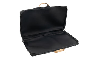 22 inch Partner Steel Stove Bag - open, black interior