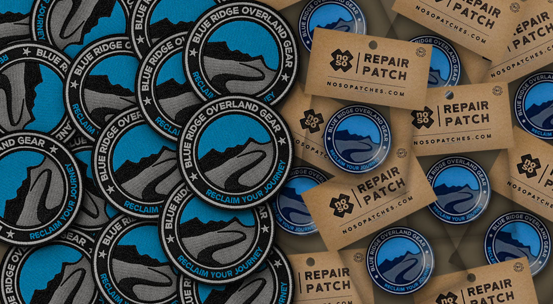 Free on orders over $150: BROG moral patch and NOSO repair patch