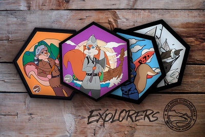 Collect all four Explorer morale patches