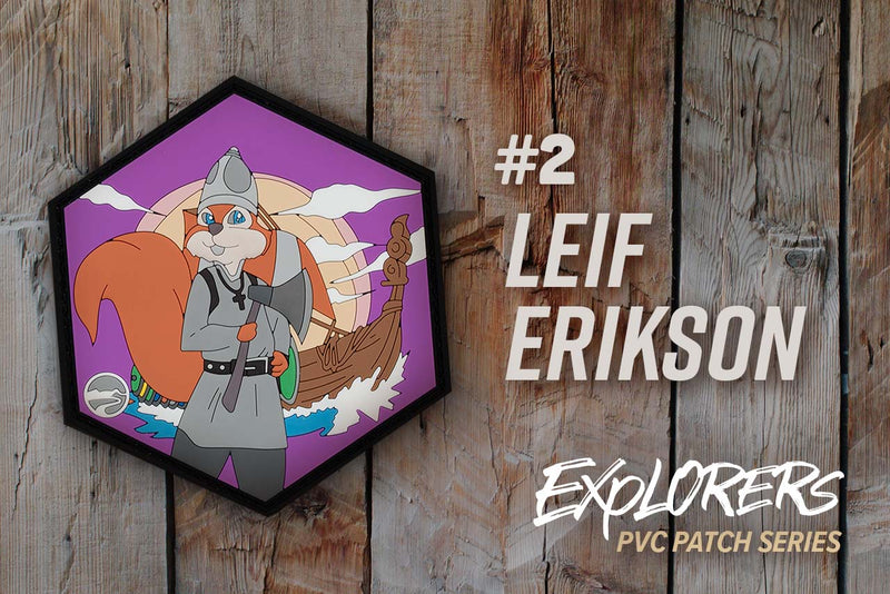 Leif Erkison, Norse explorer, morale patch