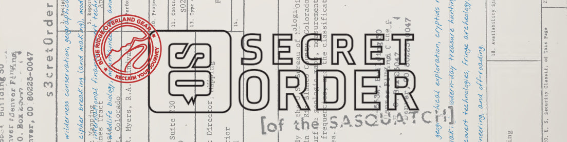 Secret Order [of the Sasquatch] logo header