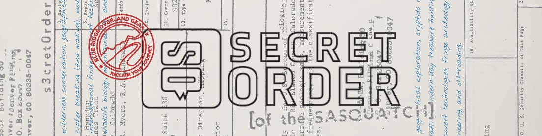 Secret Order [of the Sasquatch] logo header