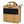 Front angled view of BROG Tool Bag in Coyote with orange accents, hook-and-loop panel, and laser-cut MOLLE.