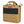 Front angled view of BROG Tool Bag in Coyote with black accents, hook-and-loop panel, and laser-cut MOLLE.