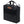 Front angled view of BROG Tool Bag in Black with black accents, hook-and-loop panel, and laser-cut MOLLE.