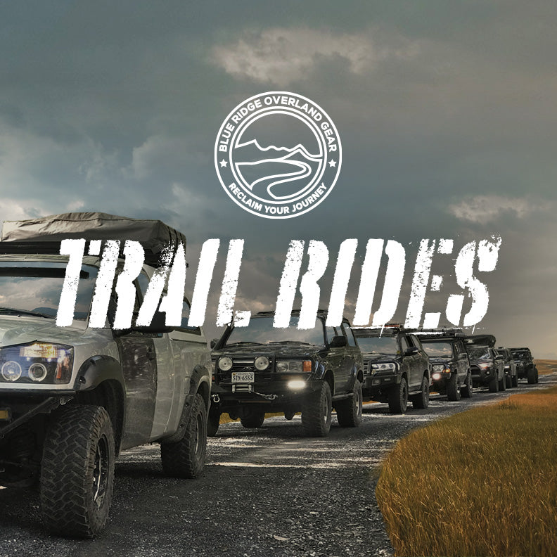 Blue Ridge Overland Gear trail rides