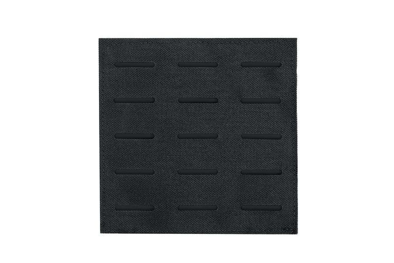 Front of the laser cut MOLLE EDC Panel by Blue Ridge Overland Gear. Made in the USA