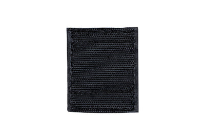 EDC Velcro Clip - back view with hook Velcro.