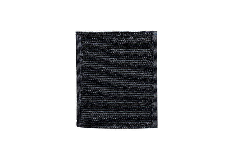 EDC Velcro Clip - back view with hook Velcro.