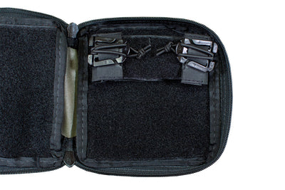EDC Velcro Battery Pouch - shown in the Blue Ridge Overland Gear EDC  Pouch.