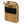 Coyote BROG Gadget Bag with leather Blue Ridge Overland Gear patch, black hook-and-loop panel, orange-backed laser-cut MOLLE slots, carry handles, and zippered closure.