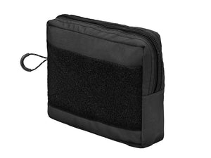 IFAK Velcro Pouch 2.0 - Small, Black colorway, internal Velcro pouch