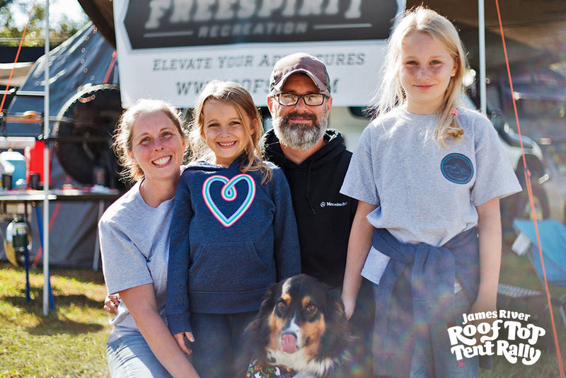 Roof Top Tent Rally at James River State Park - a family friendly event