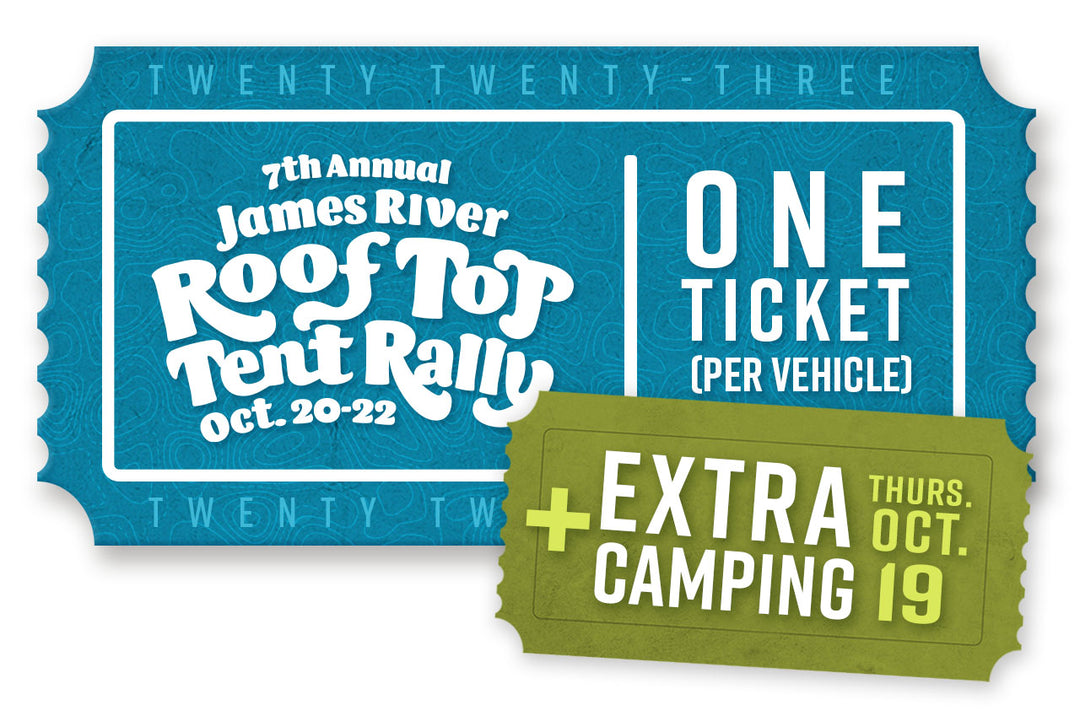 Rooftop Tent Rally - one ticket per vehicle 